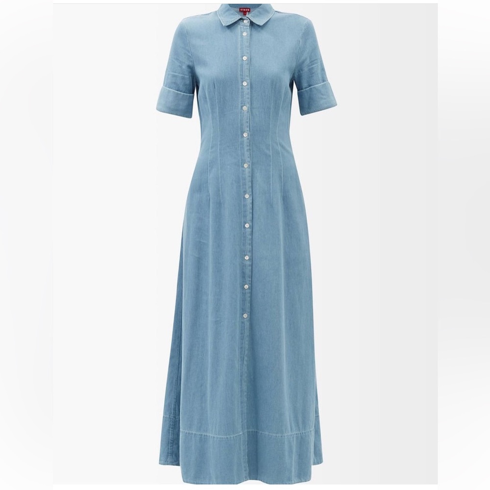 NEW staud denim dress